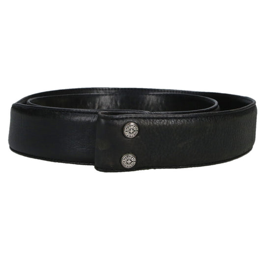 Chrome Hearts 1.5" Scroll Label Rivets Leather Size ONE SIZE