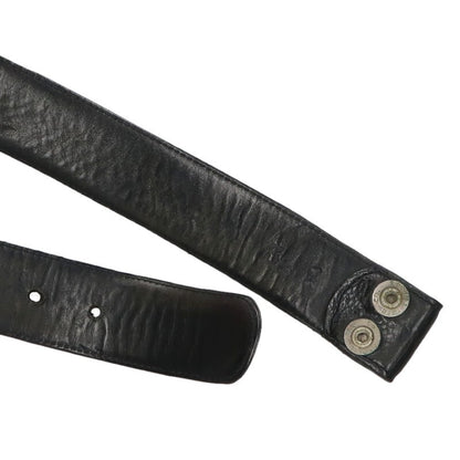 Chrome Hearts 1.5" Scroll Label Rivets Leather Size ONE SIZE