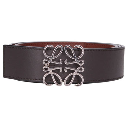 LOEWE Anagram Logo Leather Belt Size ONE SIZE
