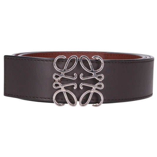 LOEWE Anagram Logo Leather Belt Size ONE SIZE