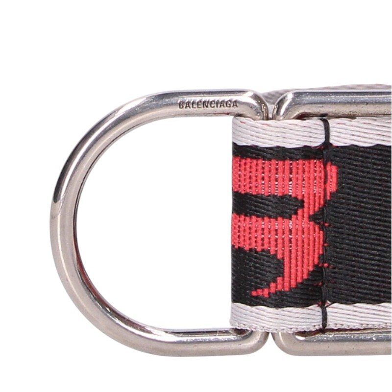BALENCIAGA D-Ring Logo Belt Multi Size ONE SIZE
