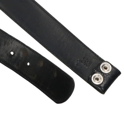 Chrome Hearts 1.5" Scroll Label Rivets Leather