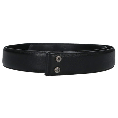 Chrome Hearts 1.5" Scroll Label Rivets Leather Size Multi