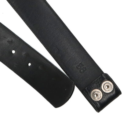 Chrome Hearts 1.5" Scroll Label Rivets Leather Size Multi