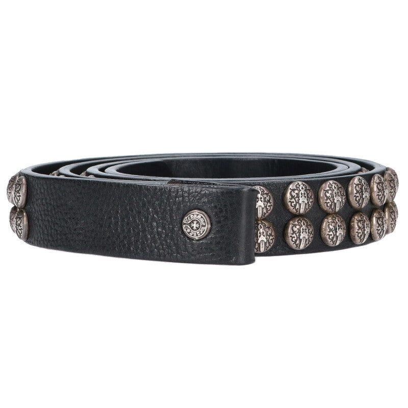 Chrome Hearts Dagger Studded Leather Belt Size 40