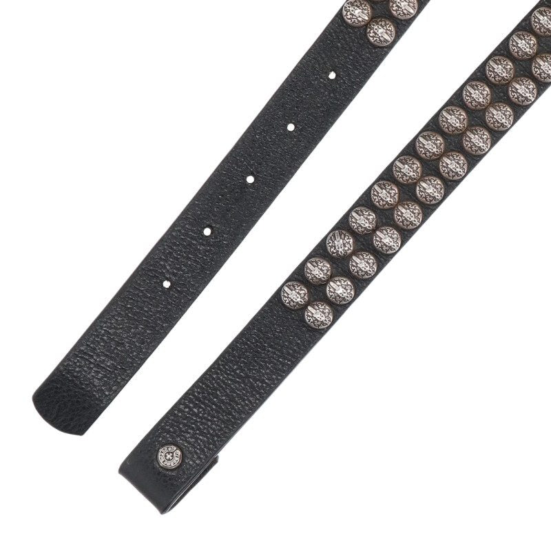 Chrome Hearts Dagger Studded Leather Belt Size 40