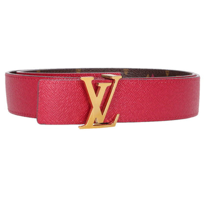 LOUISVUITTON Reversible Monogram Leather Belt Size ONE SIZE