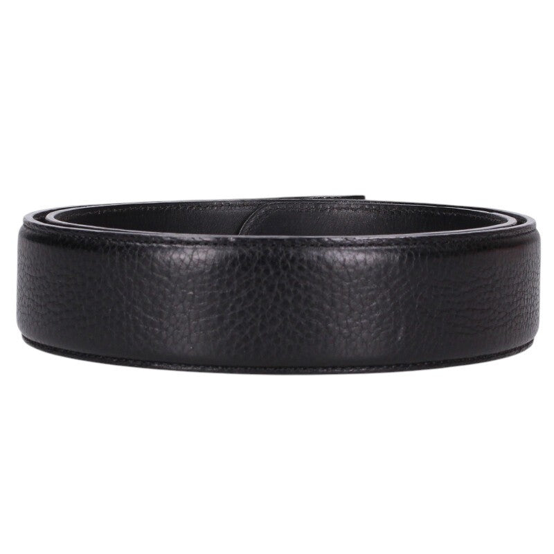 Chrome Hearts 1.5in Scroll Label Rivets Leather Belt Size 32