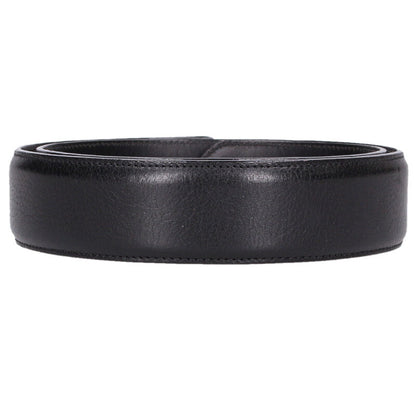 Chrome Hearts 1.5" Scroll Label Rivets Leather Belt Size 30