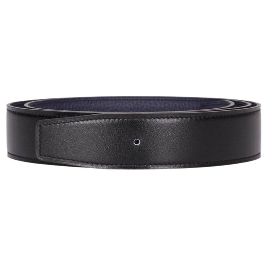 HERMES Box Calf Togo Reversible Leather Belt Kit Size 95