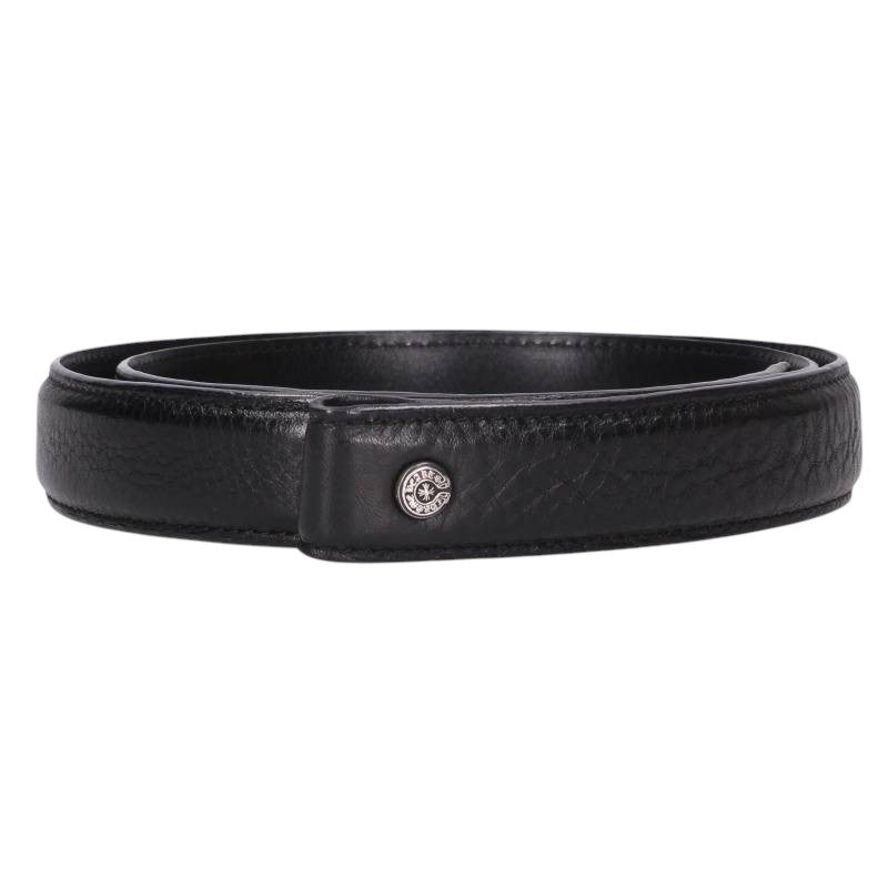 Chrome Hearts 1" Scroll Label Rivets Leather Size ONE SIZE