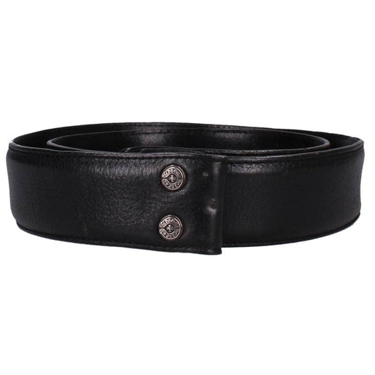 Chrome Hearts 1.5" Scroll Label Rivets Leather Size ONE SIZE