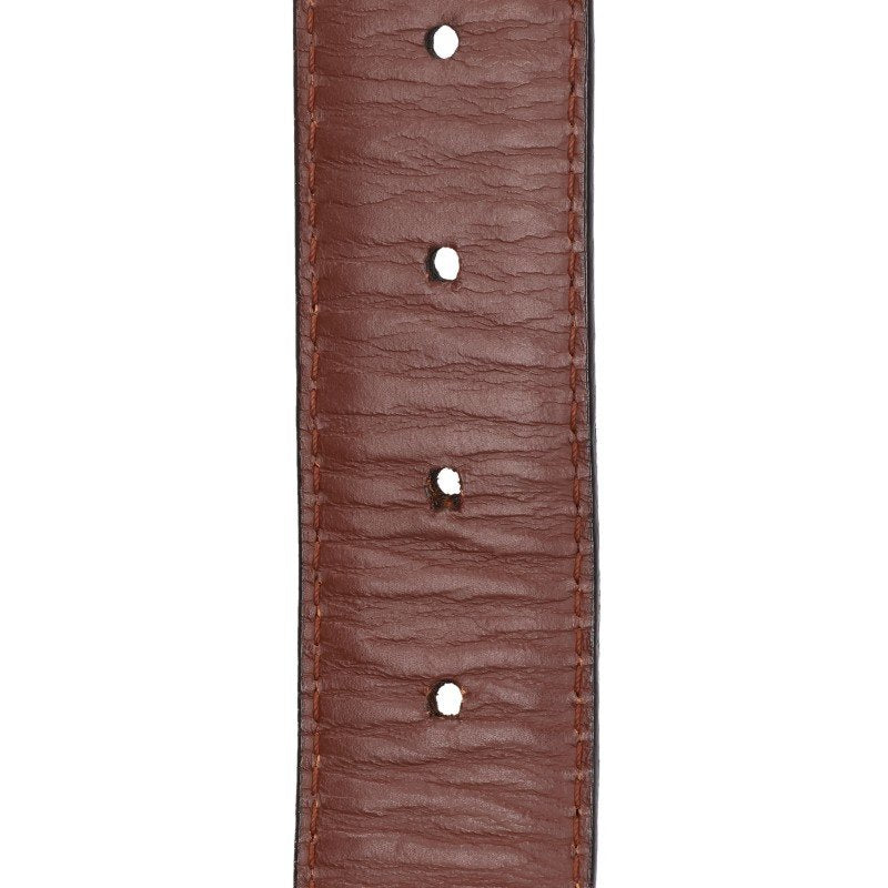 Berluti Calligraphy Classic Belt Brown Size 95
