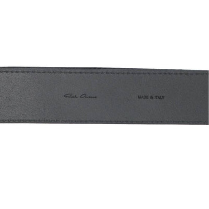 Rick Owens Leather Cargo Belt Black Size ONE SIZE