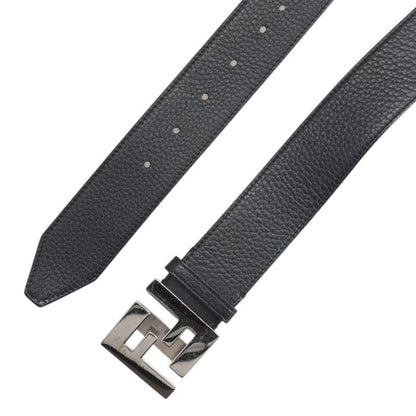 FENDI Logo Buckle Leather Belt Multi Size 85
