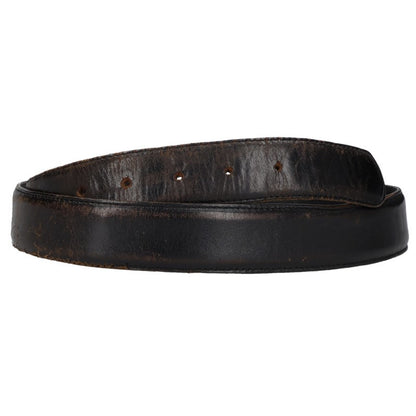 Chrome Hearts 1.5 Classic Oval Cross Leather Belt Size 36