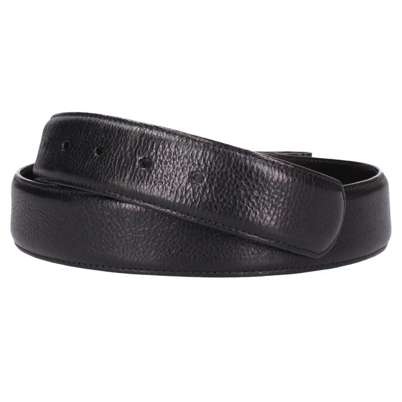 Chrome Hearts 1.5" Scroll Label Rivets Belt Black Size 34