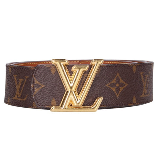 LOUISVUITTON LV Dimension 40MM Belt Brown/Gold Size 95