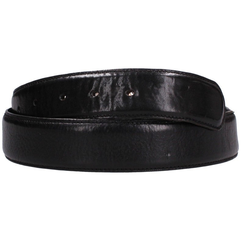 Chrome Hearts 1.5 Classic Oval Star Leather Belt Size 30