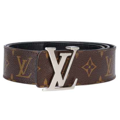 LOUISVUITTON M9821 Monogram Belt Brown/Black Size 90