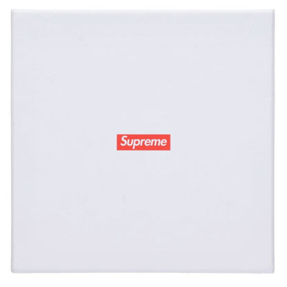 SUPREME Studded Leather Belt Black/Silver Size M