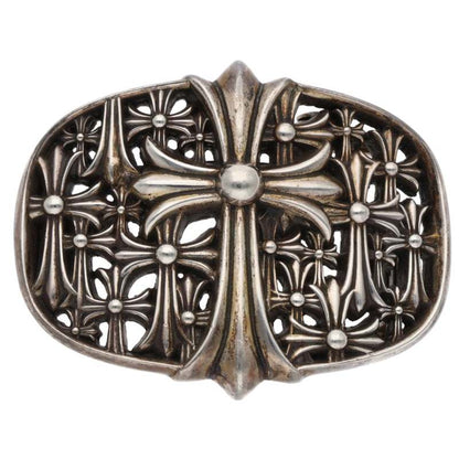 Chrome Hearts Silver Cemetery Cross Buckle Size ONE SIZE