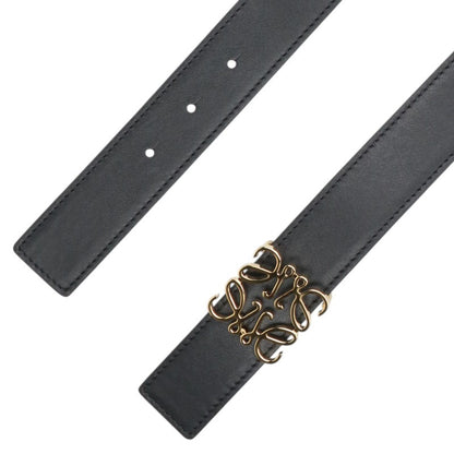LOEWE Reversible Anagram Belt Black/Brown/Gold Size 80