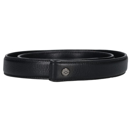Chrome Hearts 1-inch Scroll Label Leather Belt Size 34