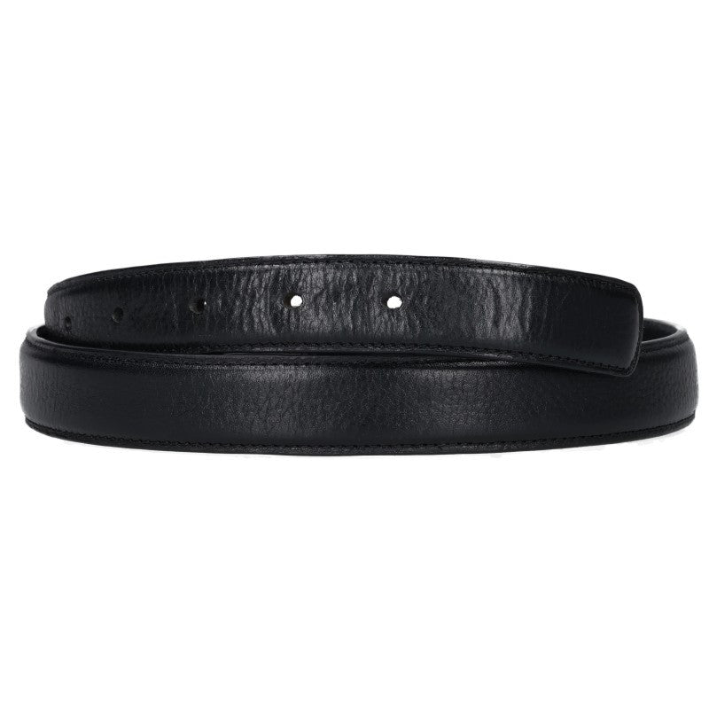 Chrome Hearts 1-inch Scroll Label Leather Belt Size 34