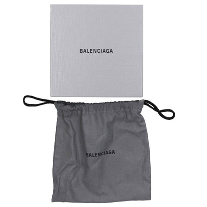 BALENCIAGA BB Logo Buckle Leather Belt Size 85