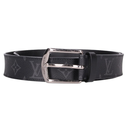 LOUISVUITTON Monogram Eclipse Belt Size 95