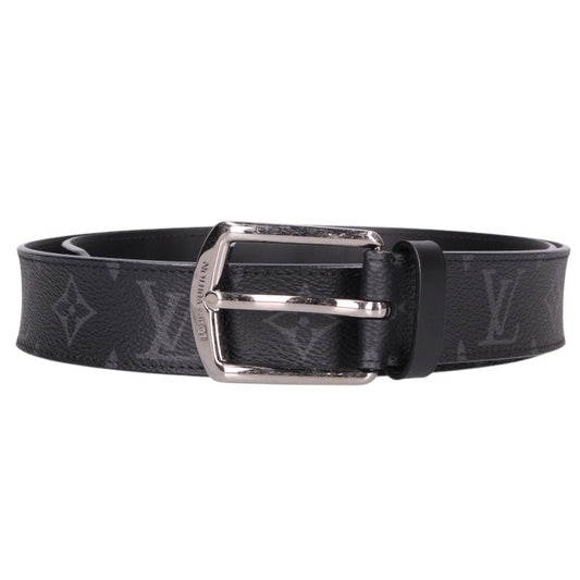 LOUISVUITTON Monogram Eclipse Belt Size 95