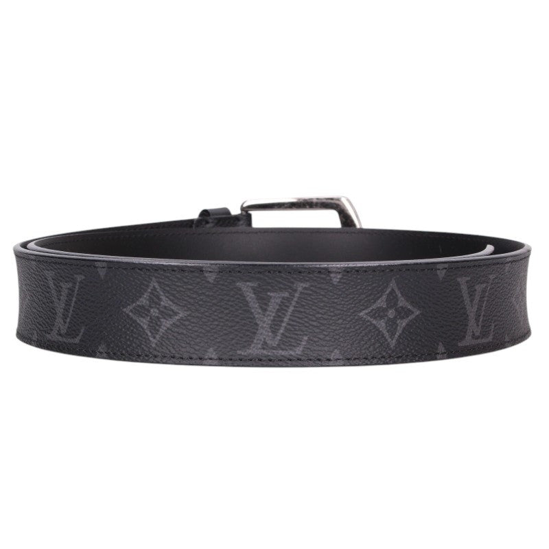 LOUISVUITTON Monogram Eclipse Belt Size 95