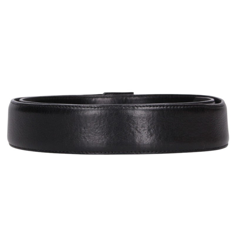 Chrome Hearts 1.5inch Scroll Belt Black/Silver Size 32INCH