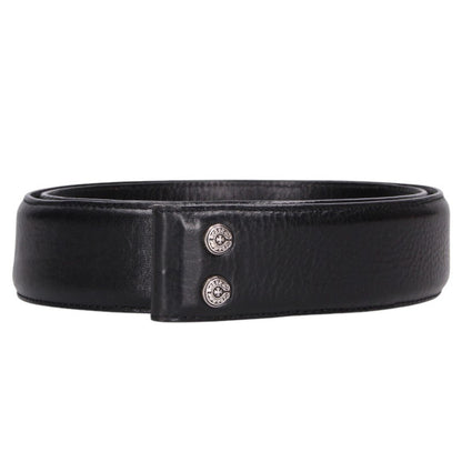 Chrome Hearts 1.5inch Scroll Belt Black/Silver Multi Size 32