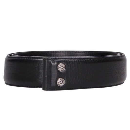 Chrome Hearts 1.5inch Scroll Belt Black/Silver Multi Size 32