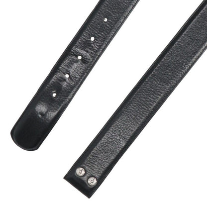 Chrome Hearts 1.5inch Scroll Belt Black/Silver Multi Size 32