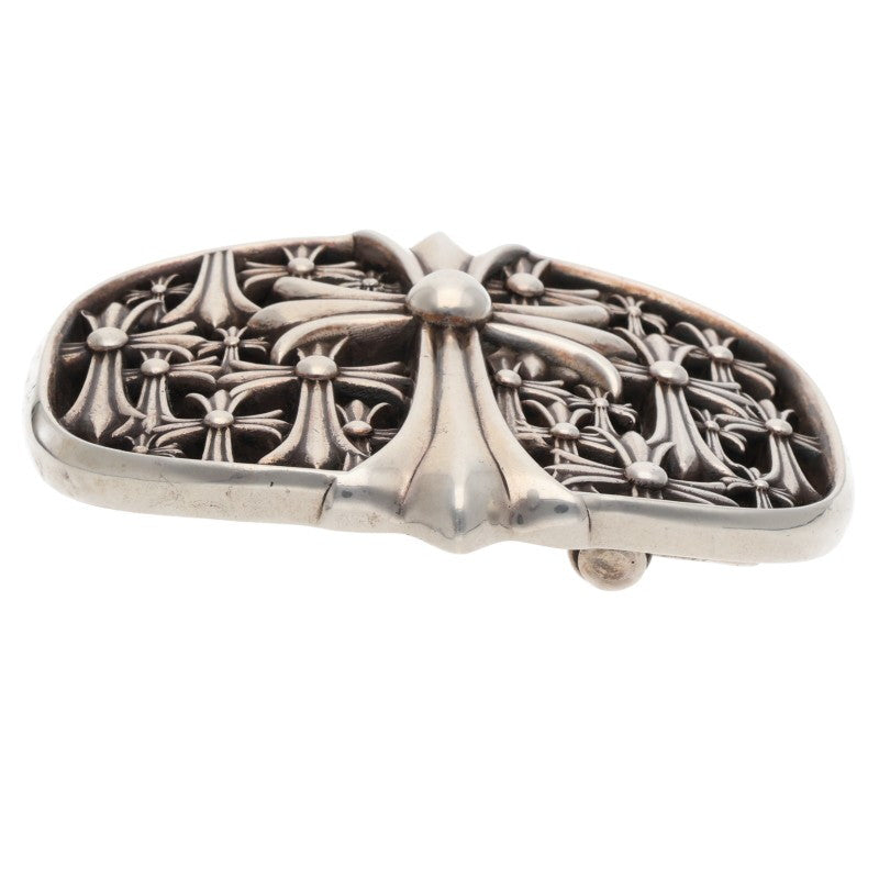 Chrome Hearts 925 Silver Cemetery Cross Buckle
