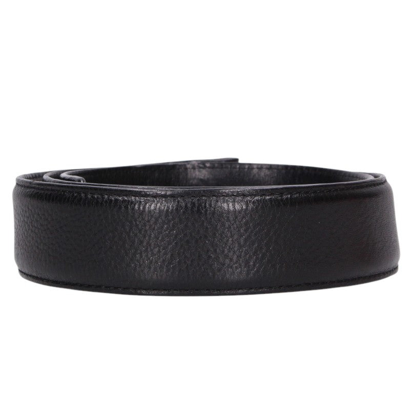 Chrome Hearts 1.5inch Scroll Belt Black/Silver Size 32