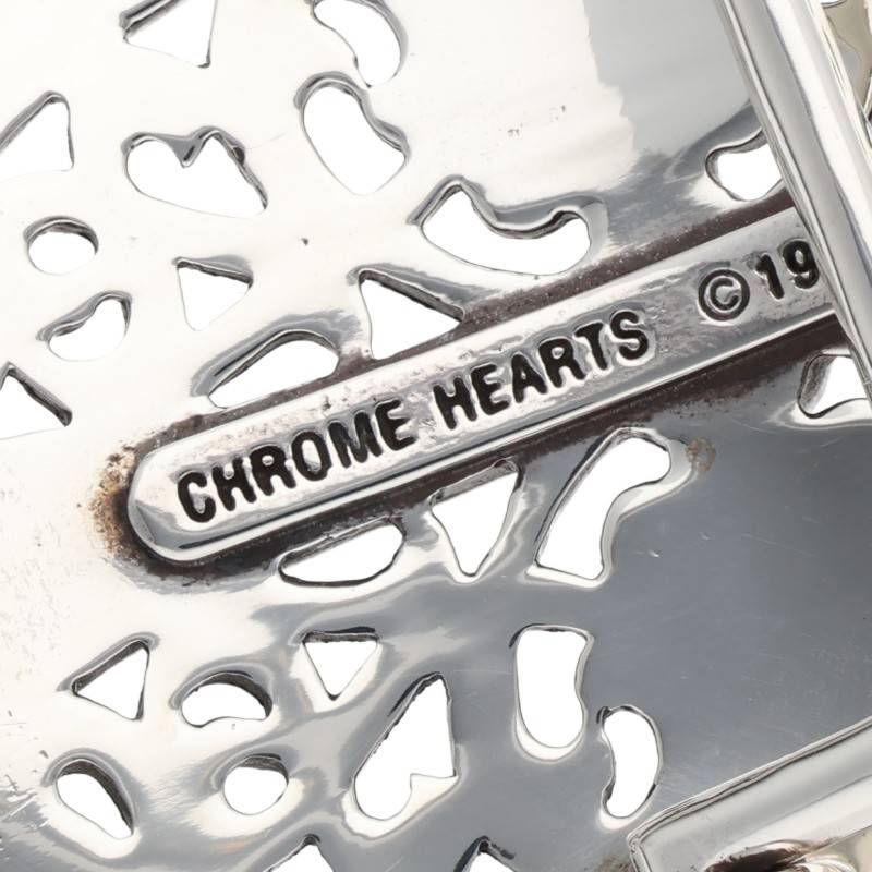 Chrome Hearts Classic Oval Cross Buckle Size ONE SIZE Silver