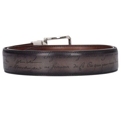 Berluti Black/Brown Reversible Belt Size ONE SIZE