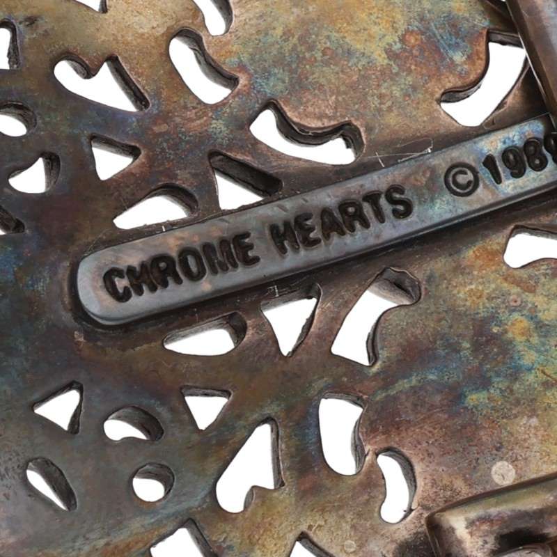 Chrome Hearts Classic Oval Cross Silver Buckle Size ONE SIZE