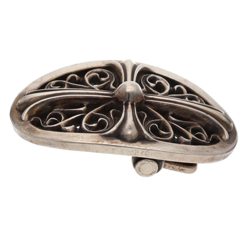 Chrome Hearts Classic Oval Cross Silver Buckle Size ONE SIZE