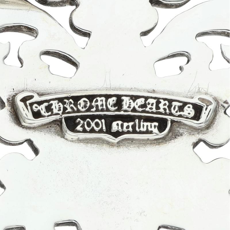 Chrome Hearts Classic Oval Star Silver Buckle