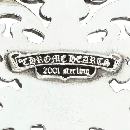 Chrome Hearts Classic Oval Star Silver Buckle