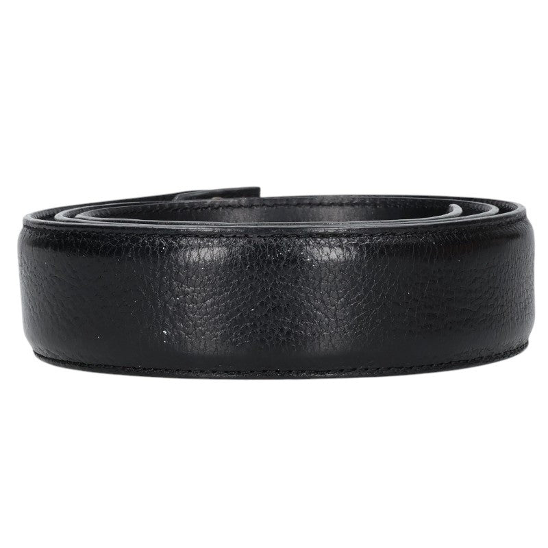 Chrome Hearts 1.5in Scroll Label Rivets Leather Belt Size 34