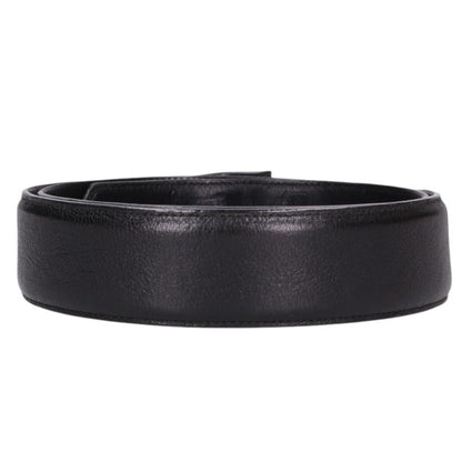 Chrome Hearts 1.5inch Scroll Label Leather Belt Size 32