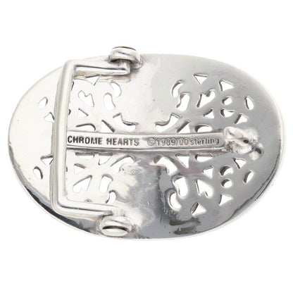 Chrome Hearts 1.5 Classic Oval Silver Buckle