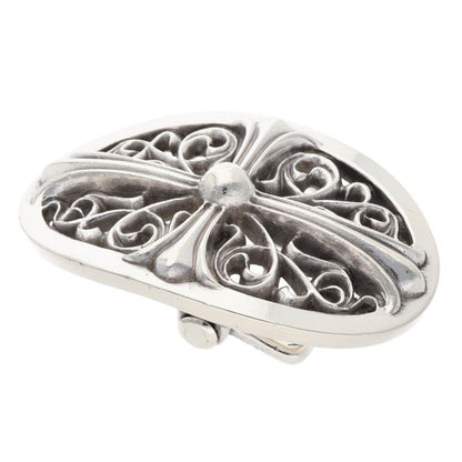 Chrome Hearts 1.5 Classic Oval Silver Buckle