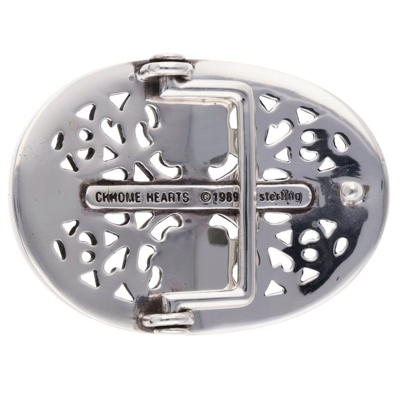 Chrome Hearts 1.5 Classic Oval Silver Belt Size ONE SIZE